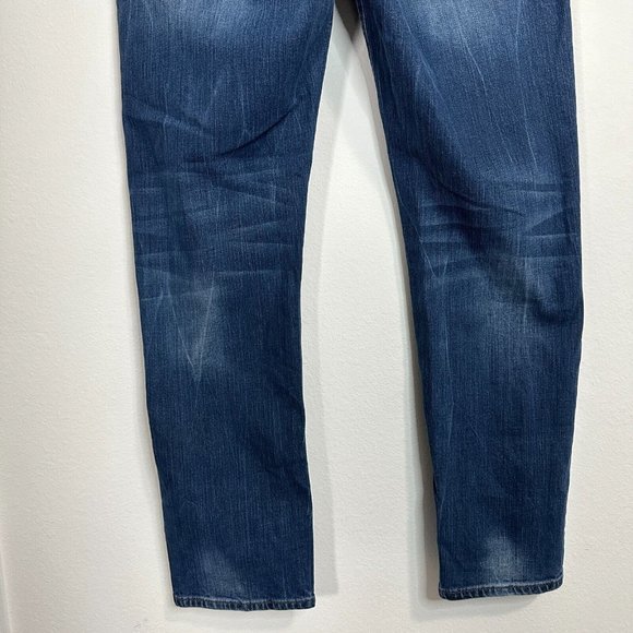 Marc Ecko Cut & Sew Mens Denim Bootcut Jeans Distressed Size 36 x 30 - Picture 7 of 7